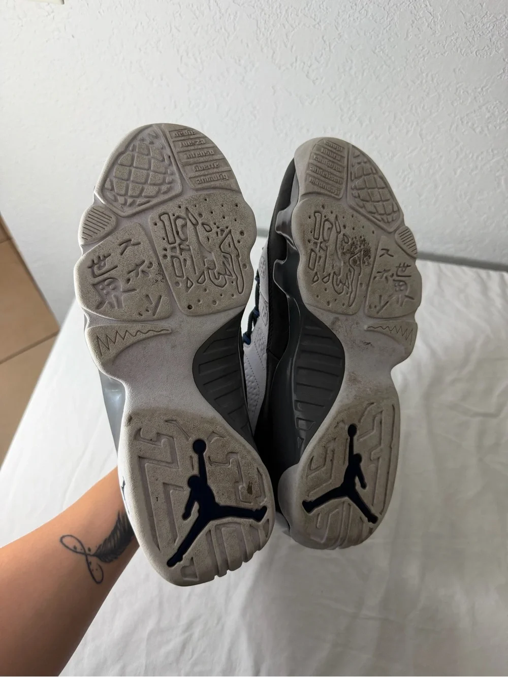 Air Jordan 9 Retro 'Flint Grey and French Blue'